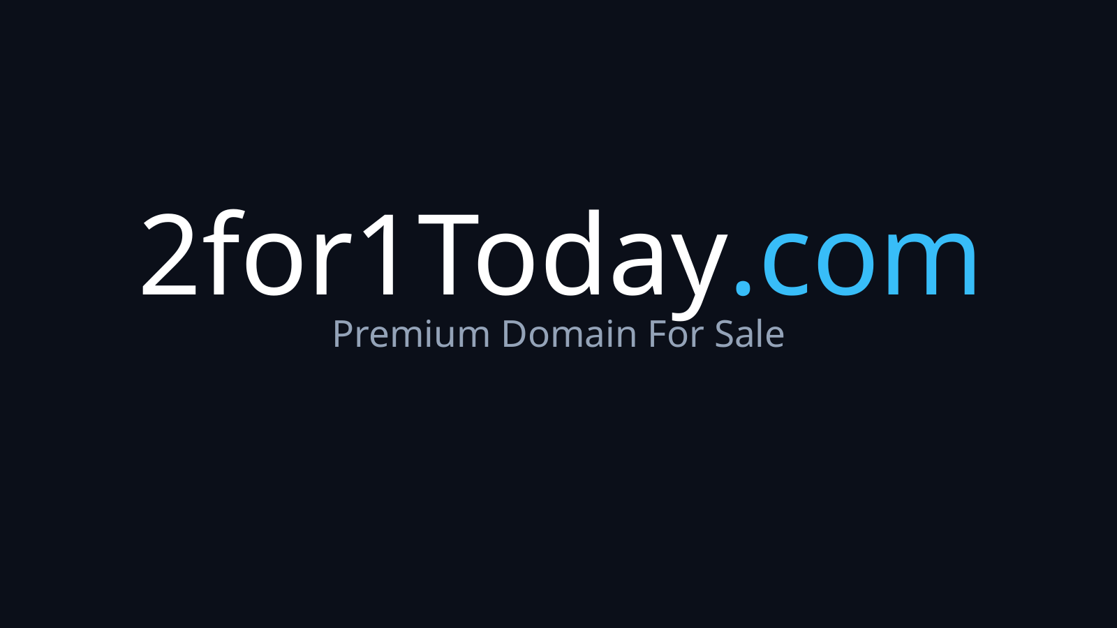 2For1Today.com logo