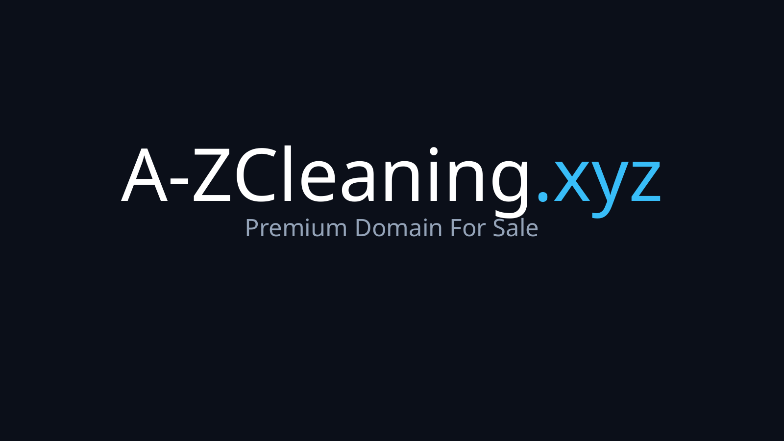 A-ZCleaning.xyz logo