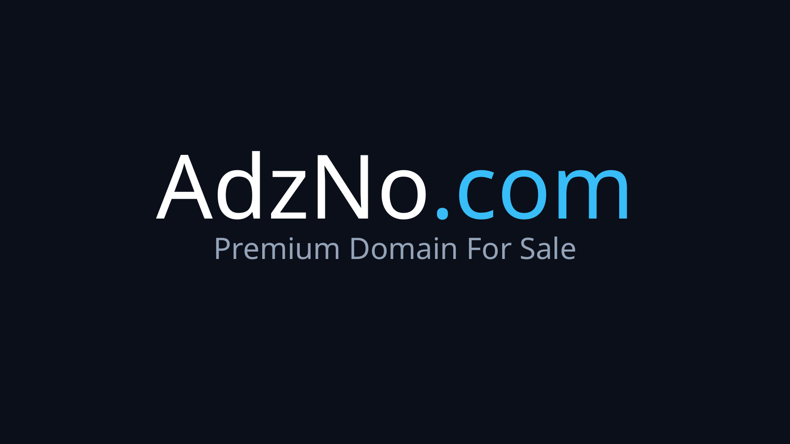 AdzNo.com logo