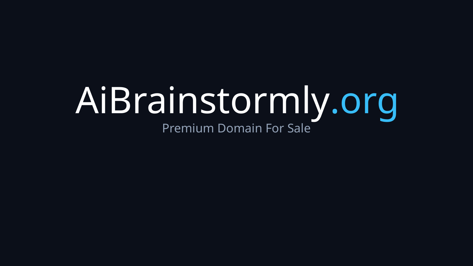 AiBrainstormly.org logo