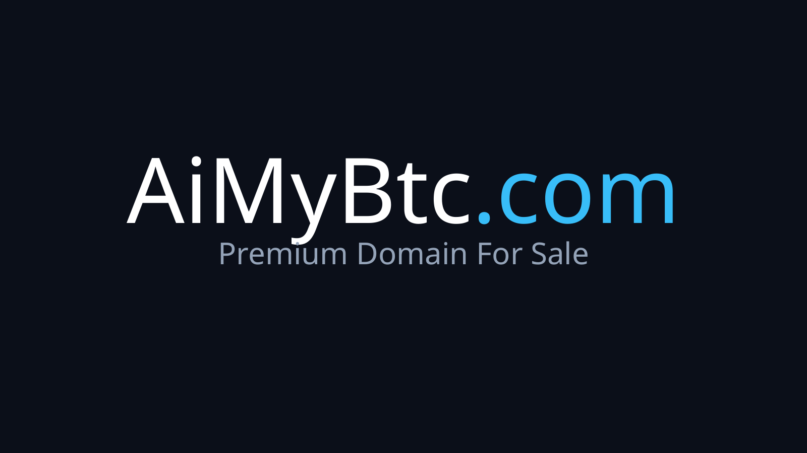 AiMyBtc.com logo