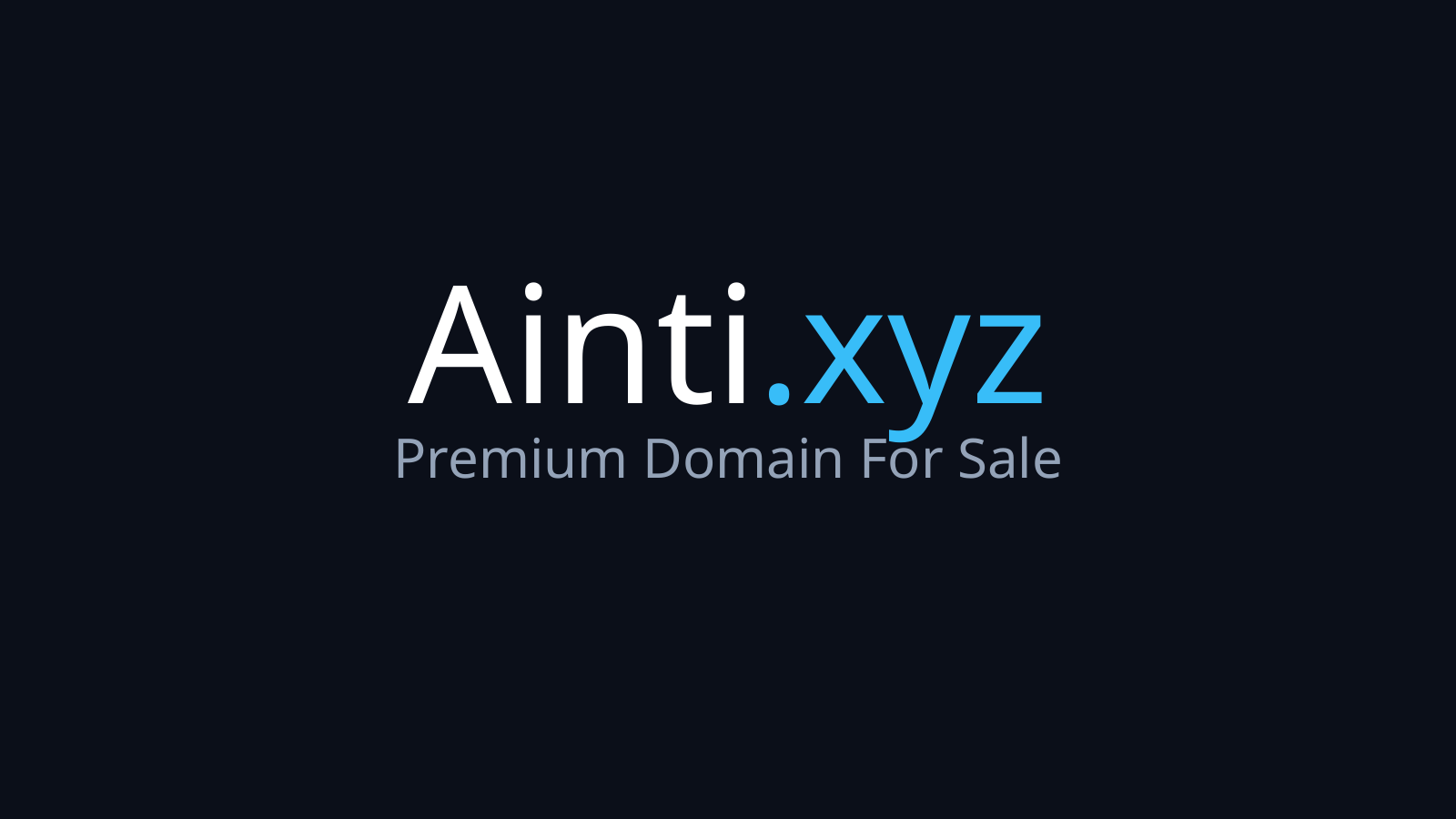 Ainti.xyz logo