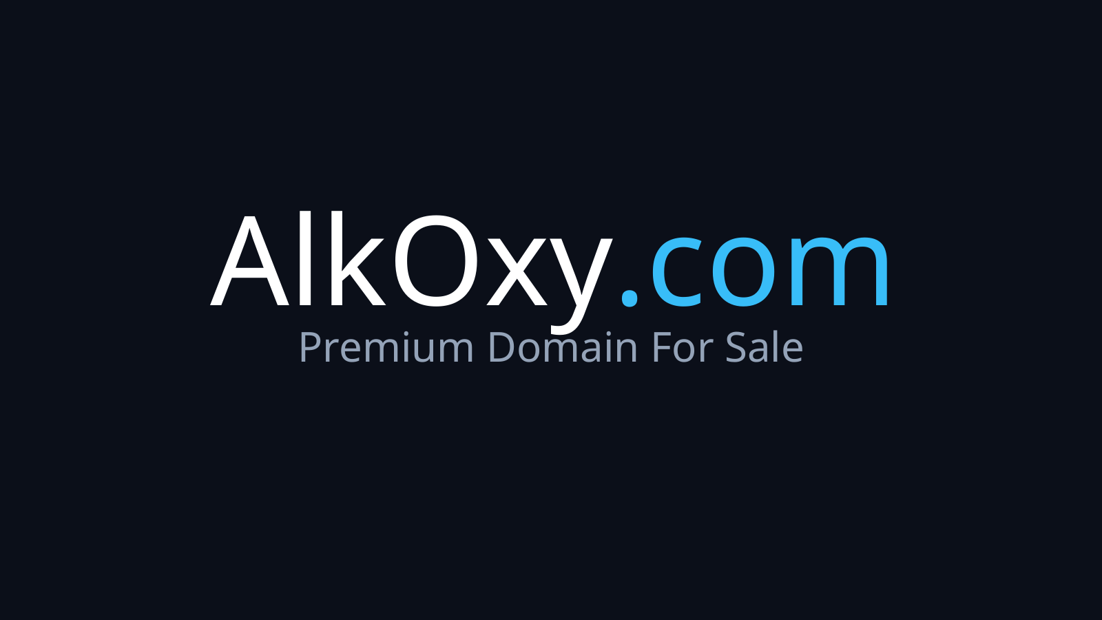 Alkoxy.com logo