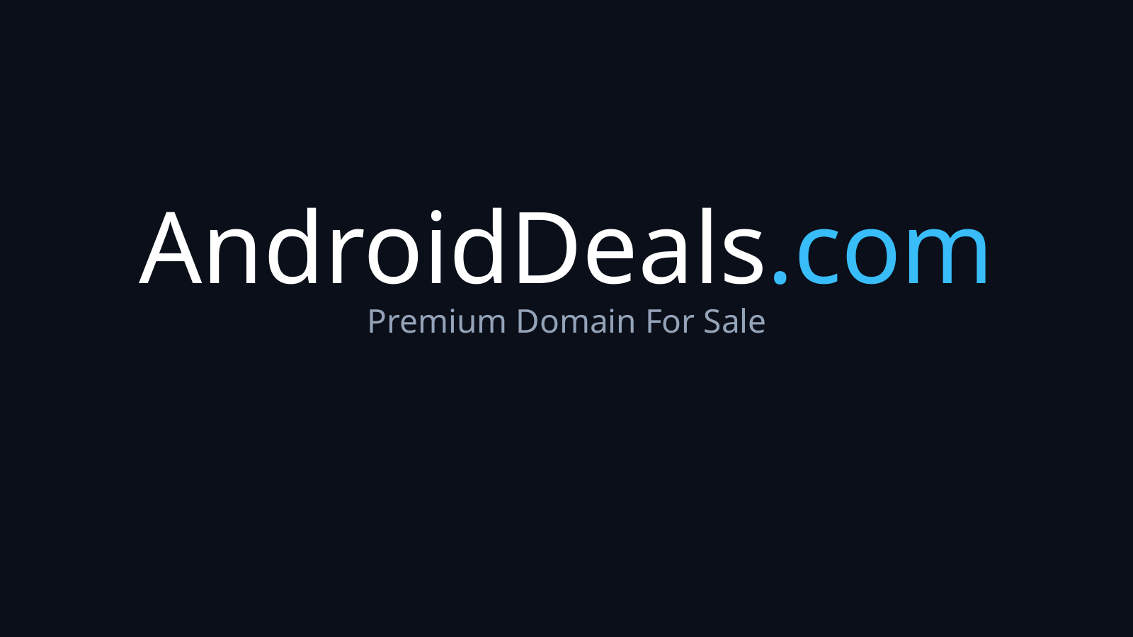 AndroidDeals.com logo