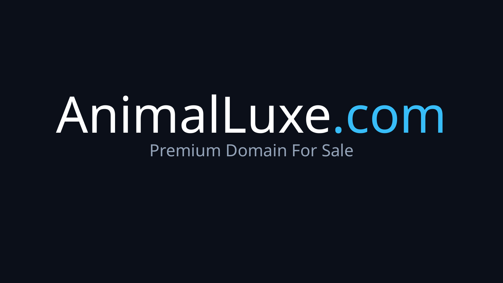 AnimalLuxe.com logo
