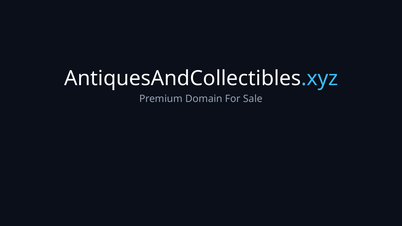 AntiquesAndCollectibles.xyz logo