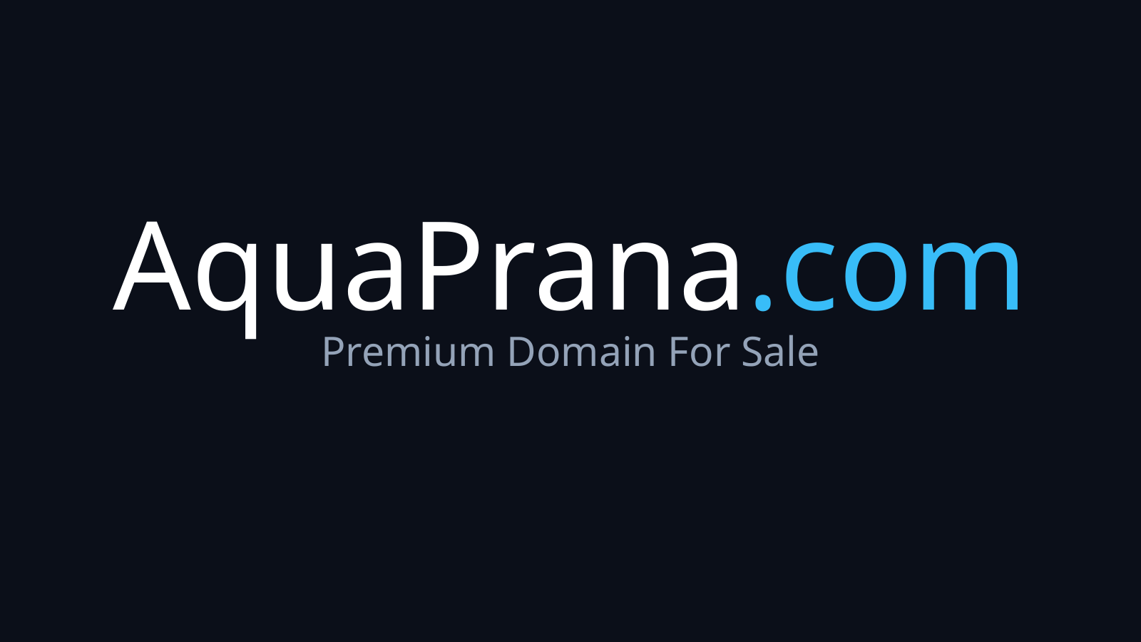 AquaPrana.com logo