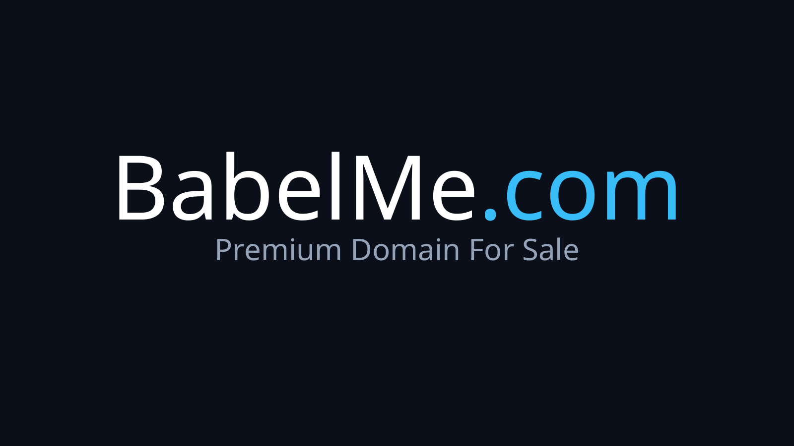 BabelMe.com logo