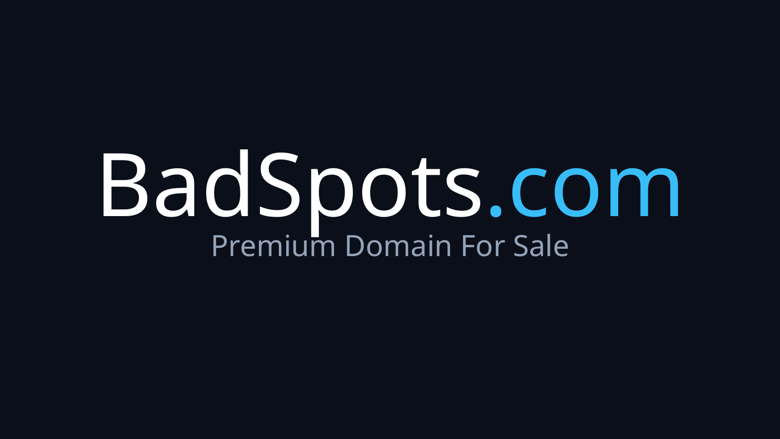BadSpots.com logo
