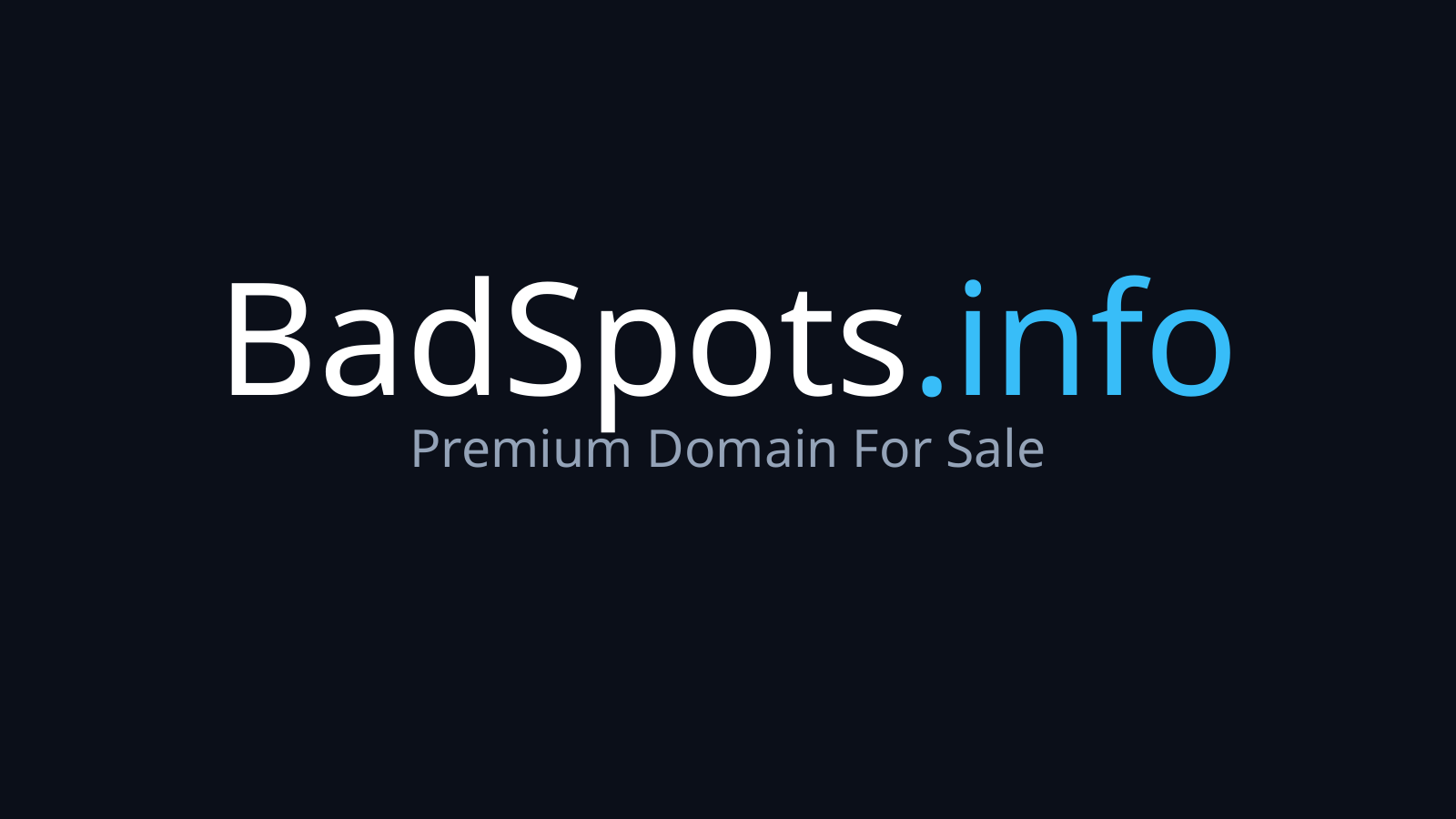 BadSpots.info logo