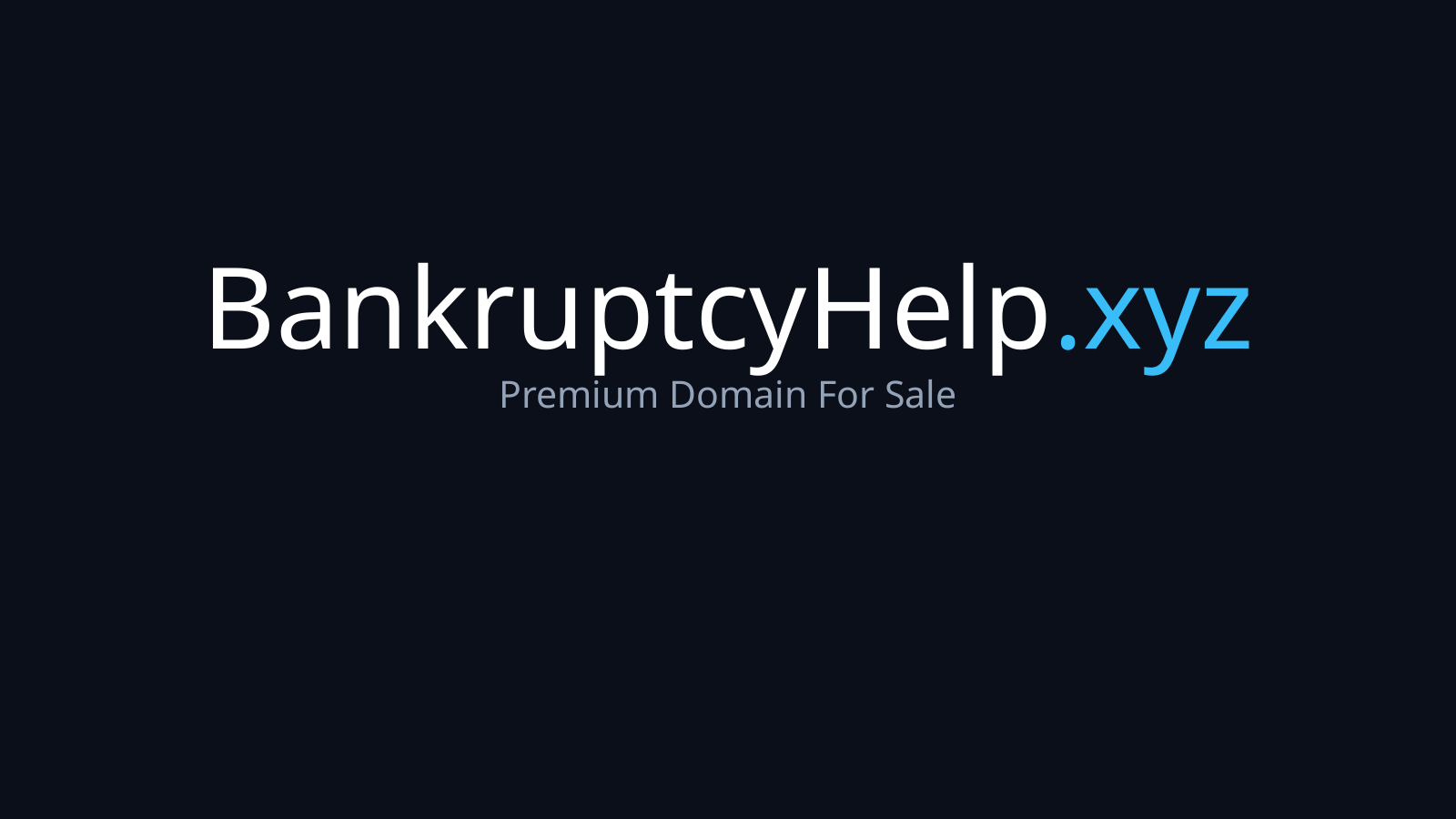 BankruptcyHelp.xyz logo