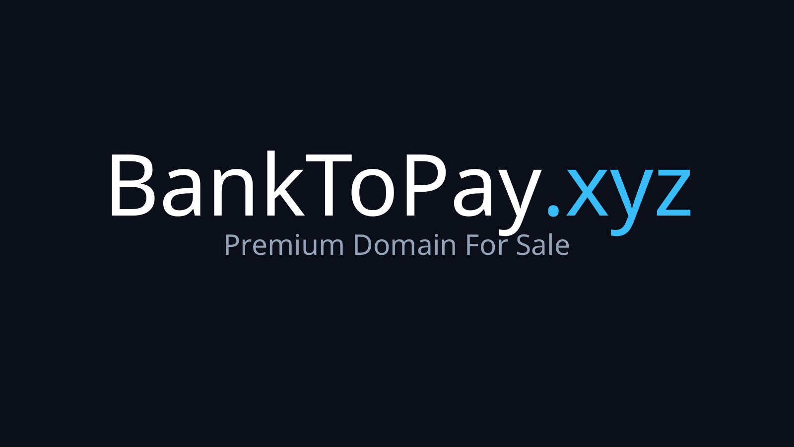 BankToPay.xyz logo