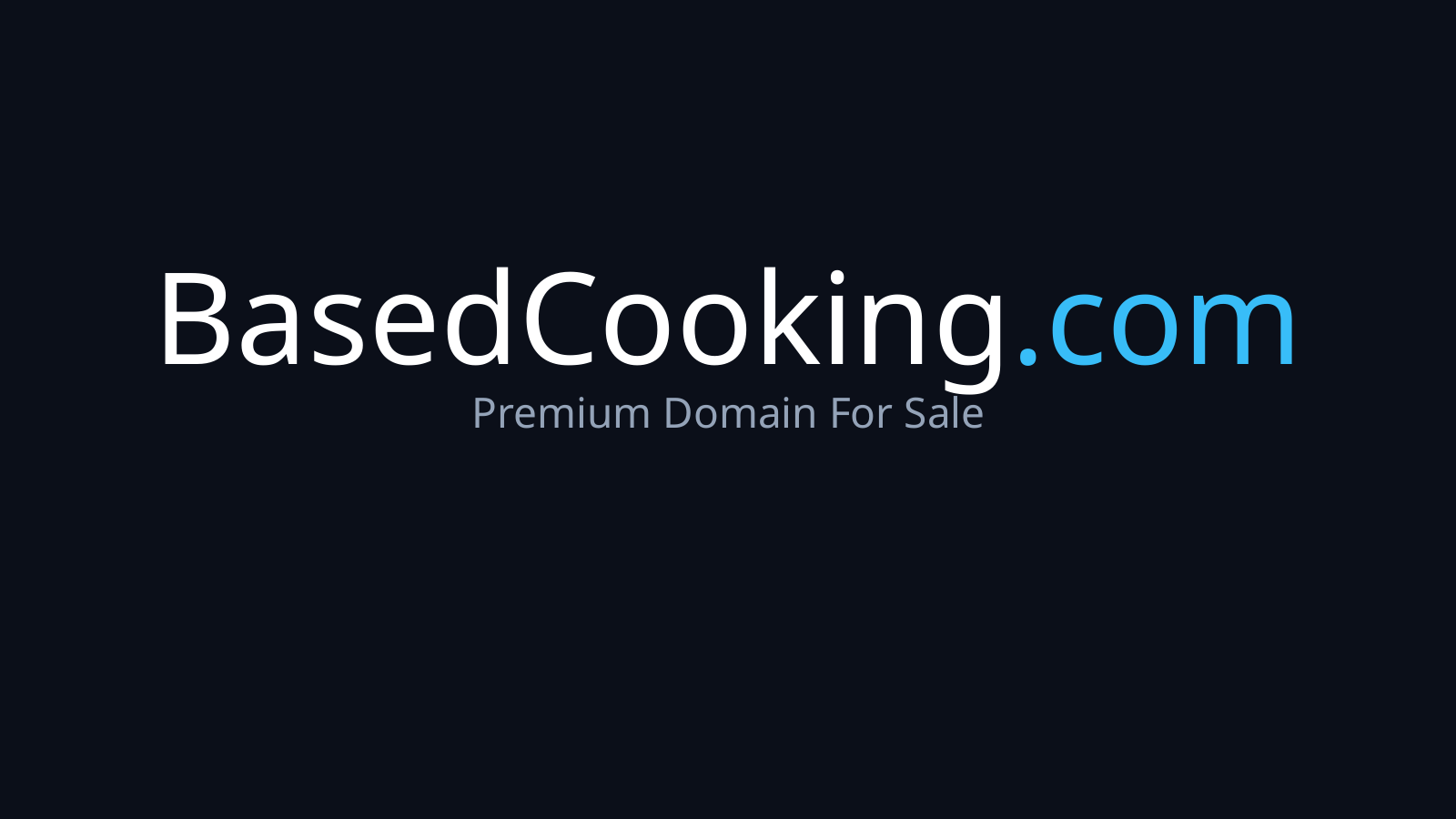 BasedCooking.com logo