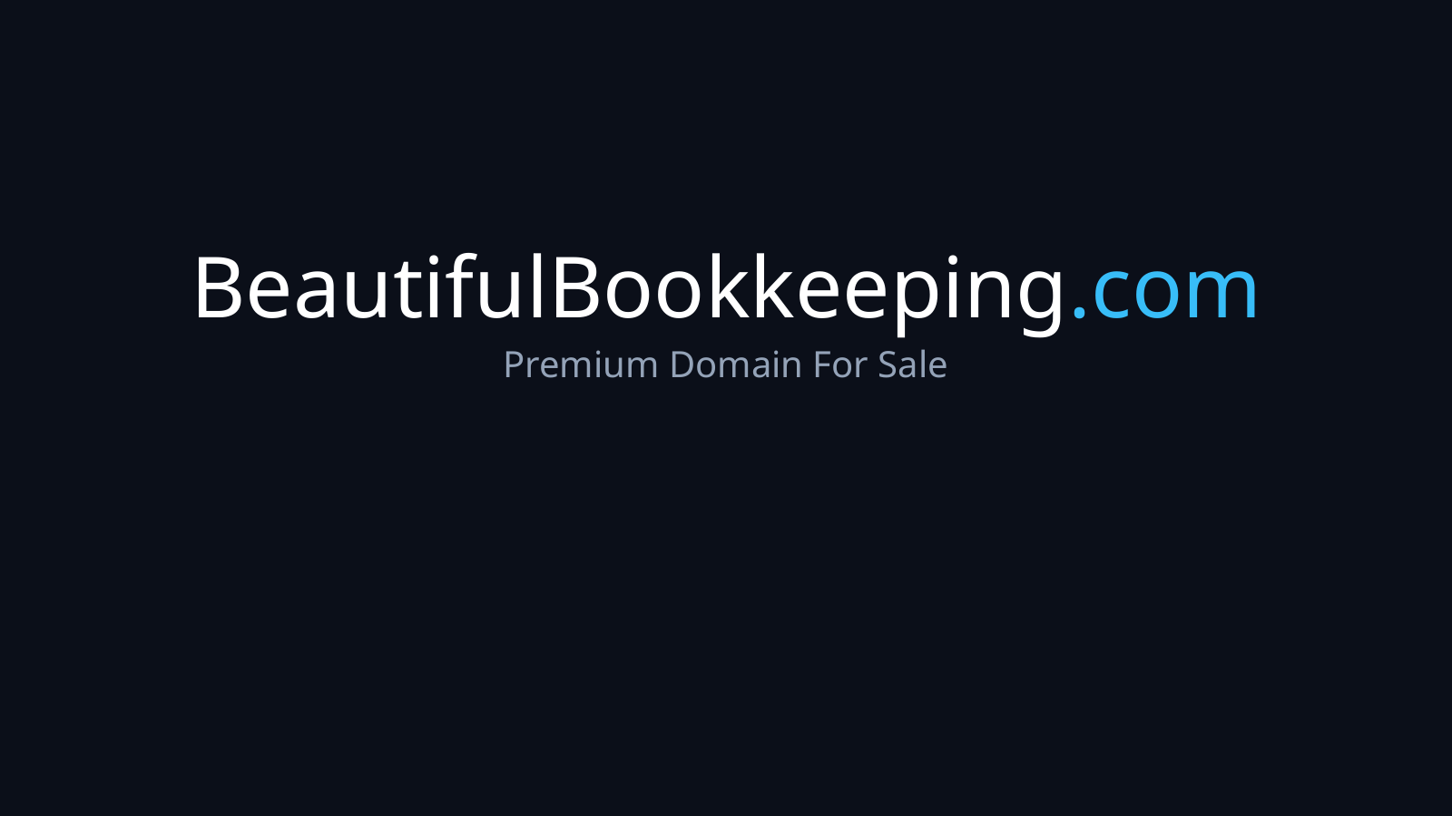 BeautifulBookkeeping.com logo