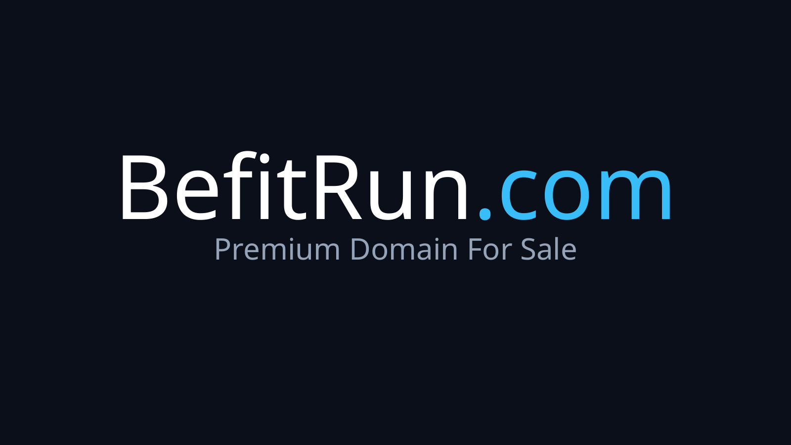 BeFitRun.com logo