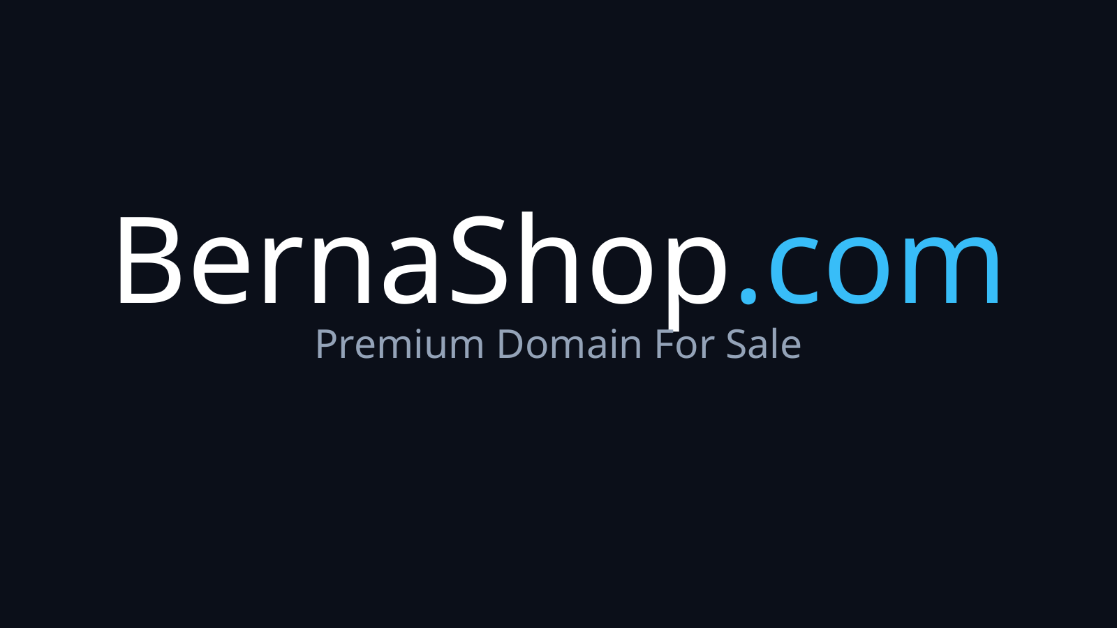 BernaShop.com logo