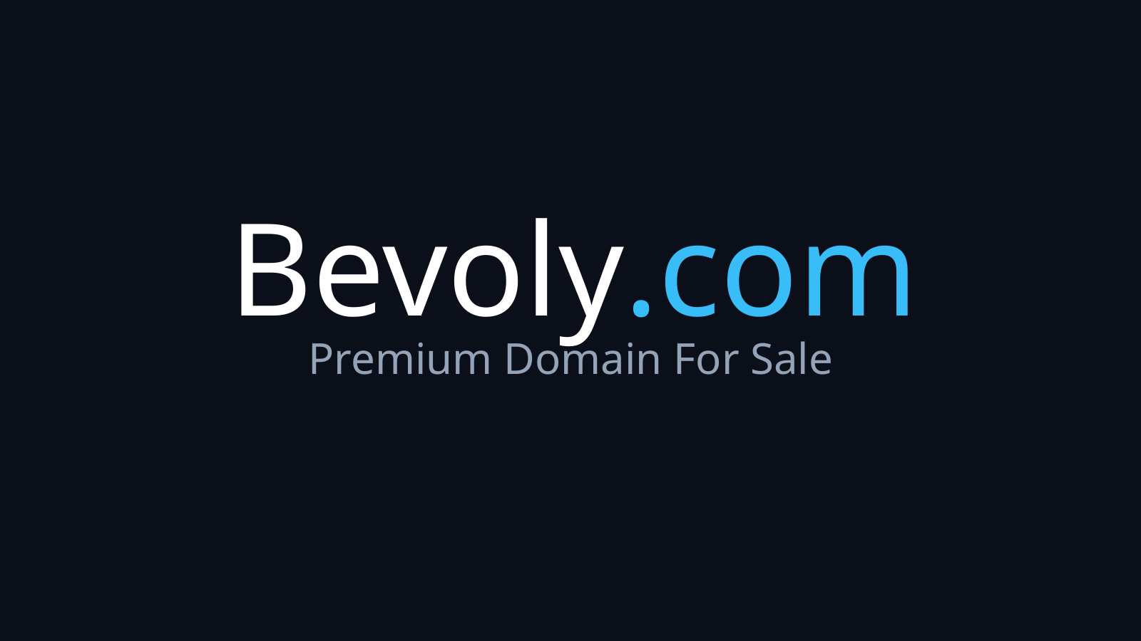 Bevoly.com logo