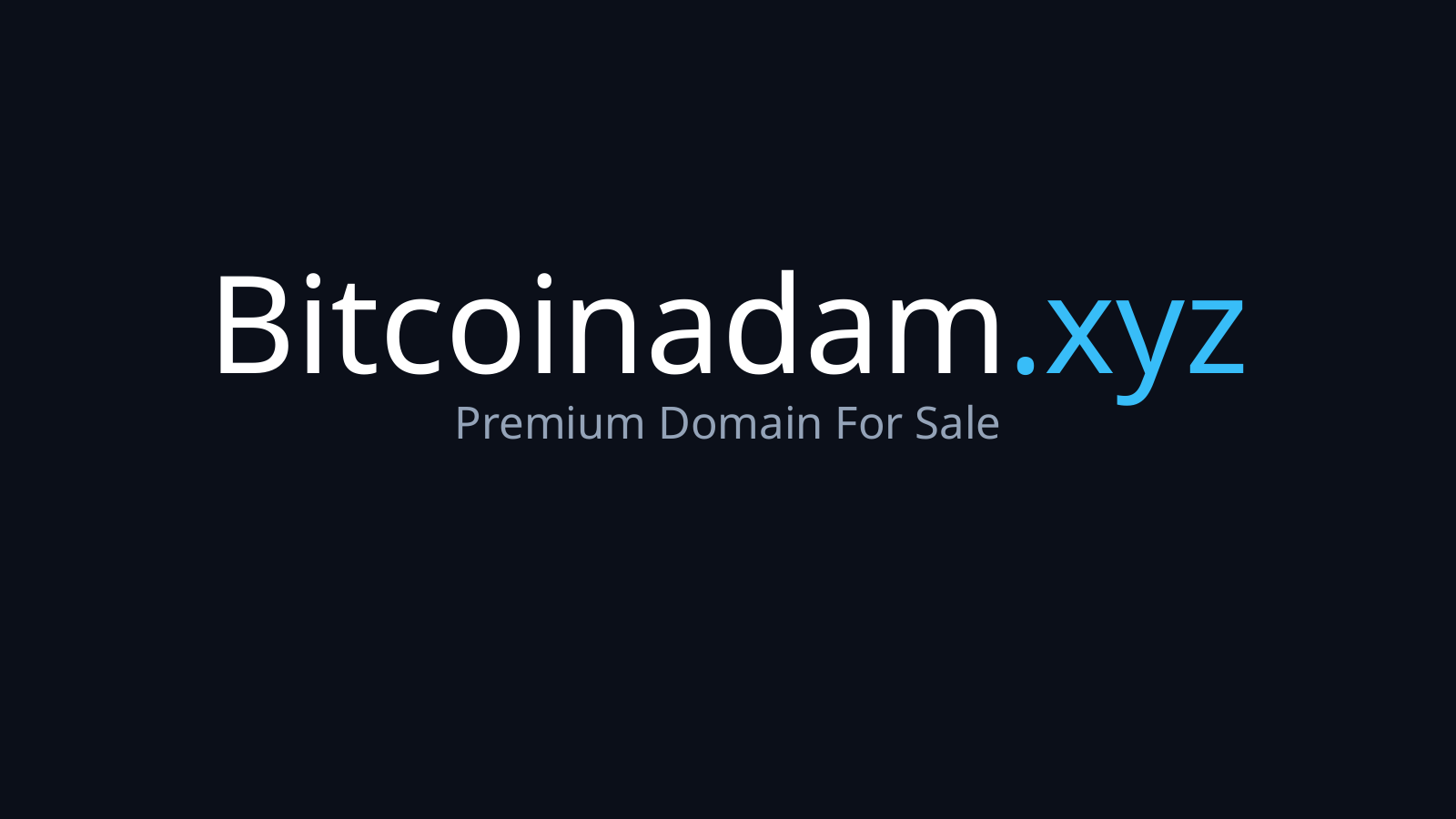 Bitcoinadam.xyz logo