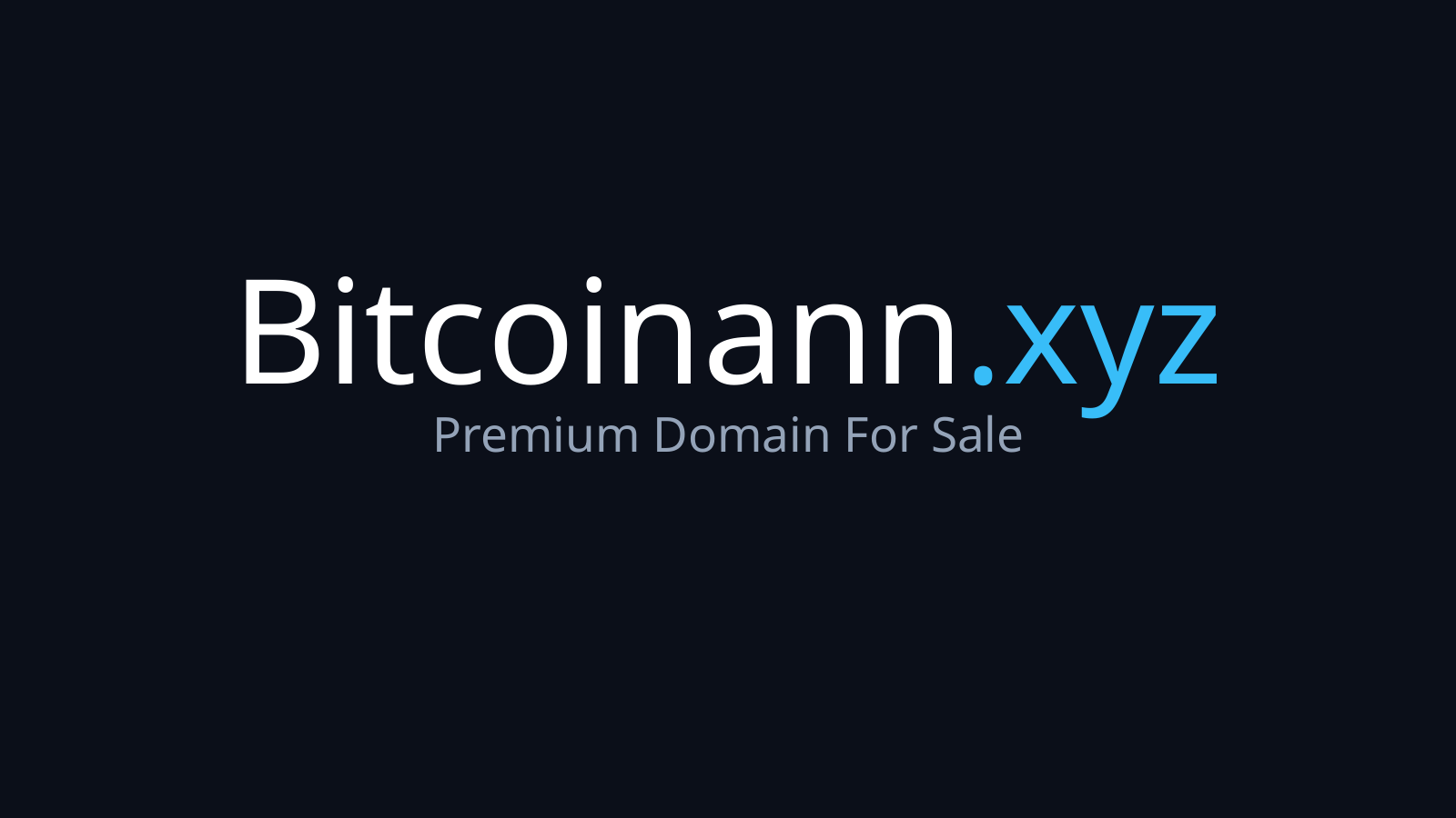 Bitcoinann.xyz logo