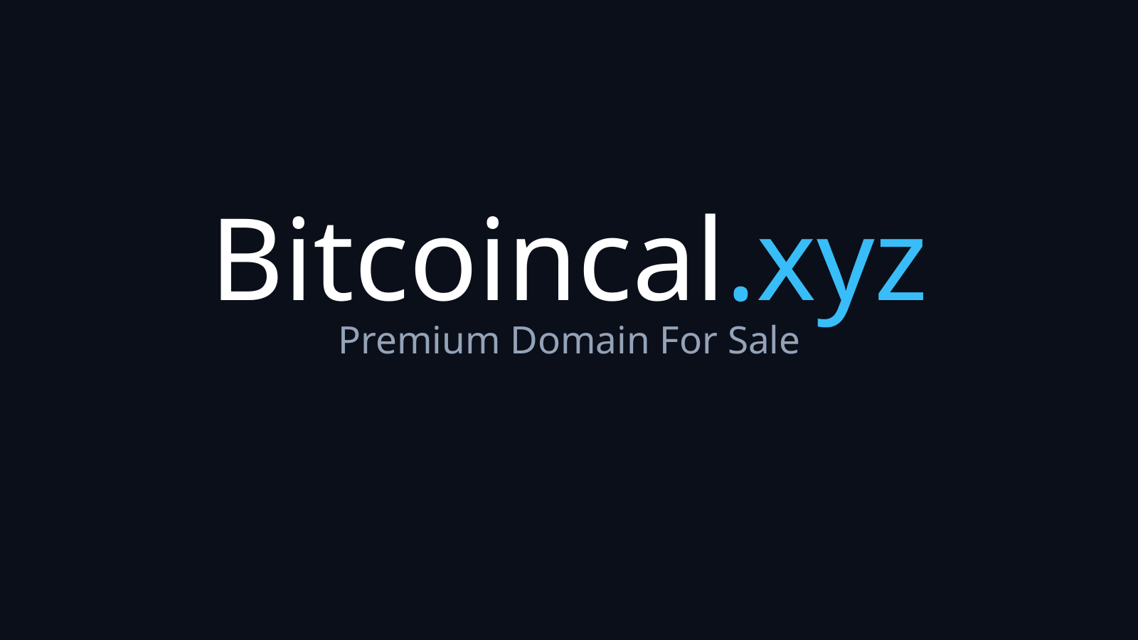 Bitcoincal.xyz logo