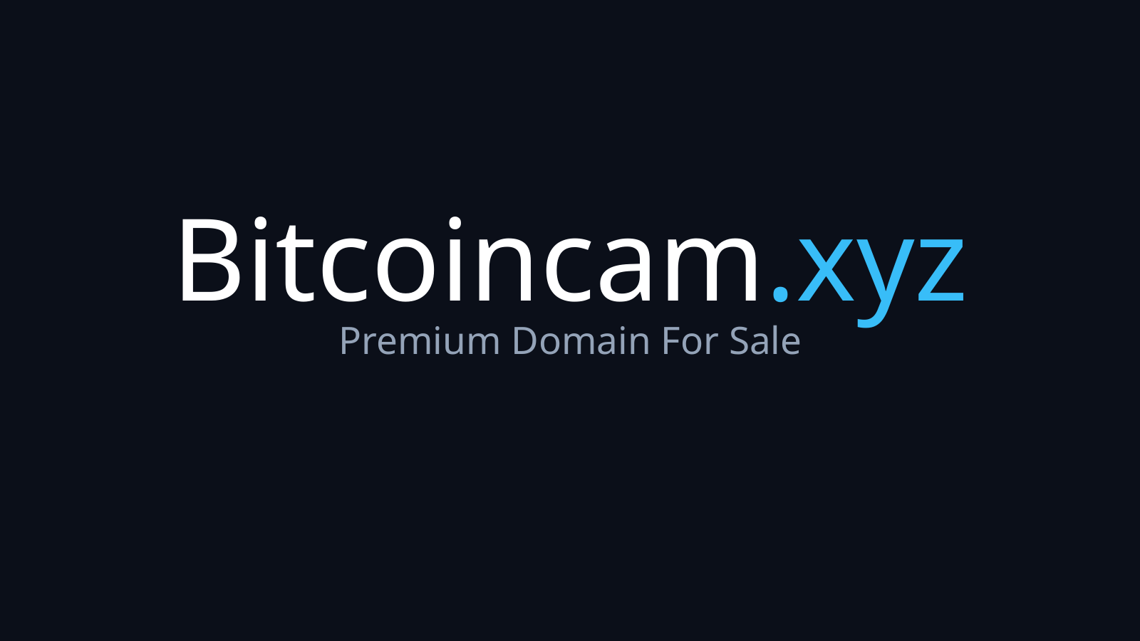 BitcoinCam.xyz logo