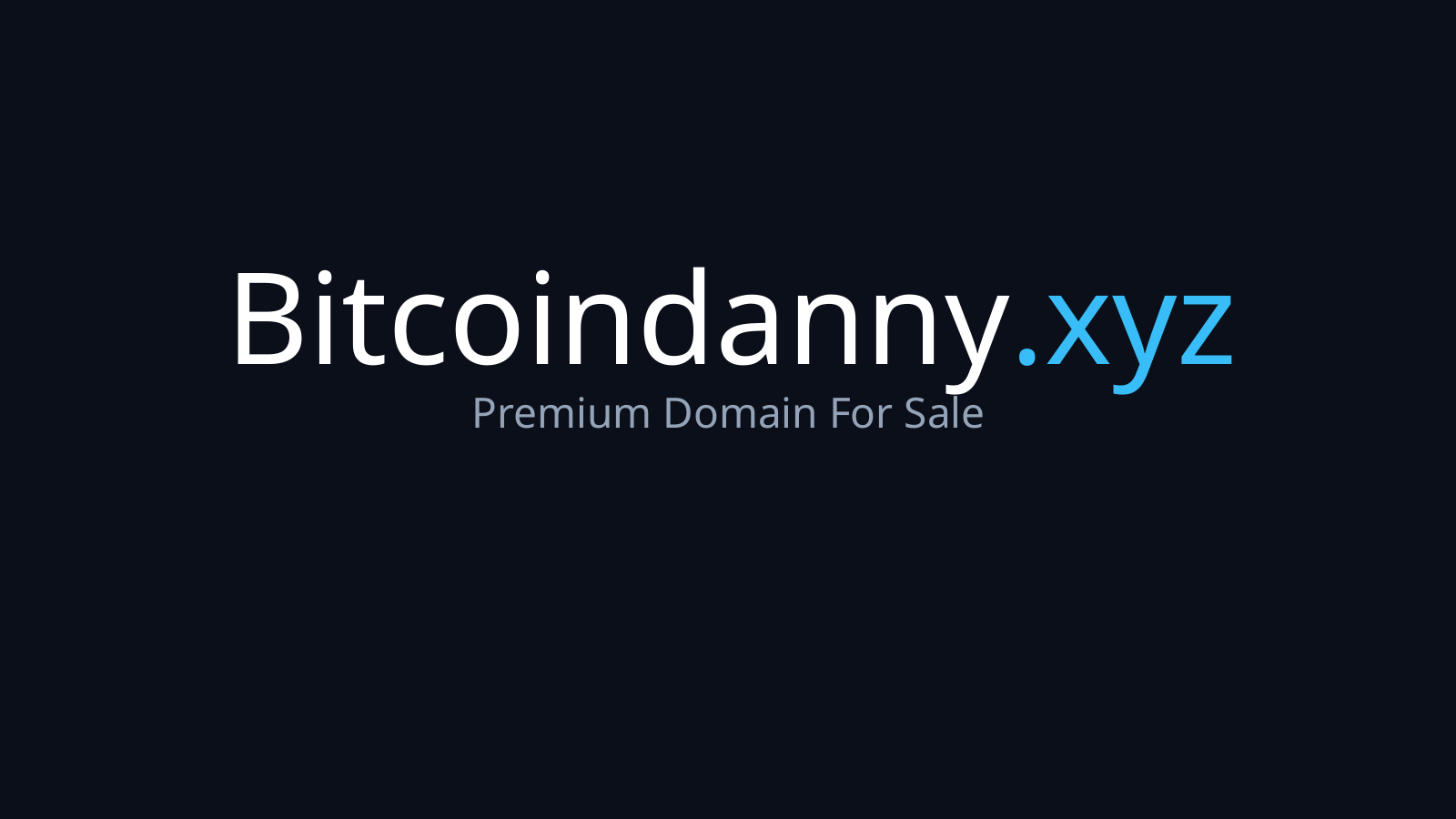 BitcoinDanny.xyz logo