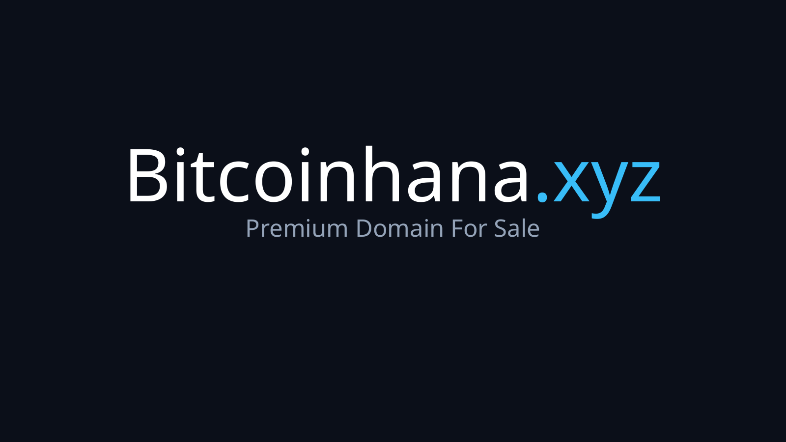 BitcoinHana.xyz logo