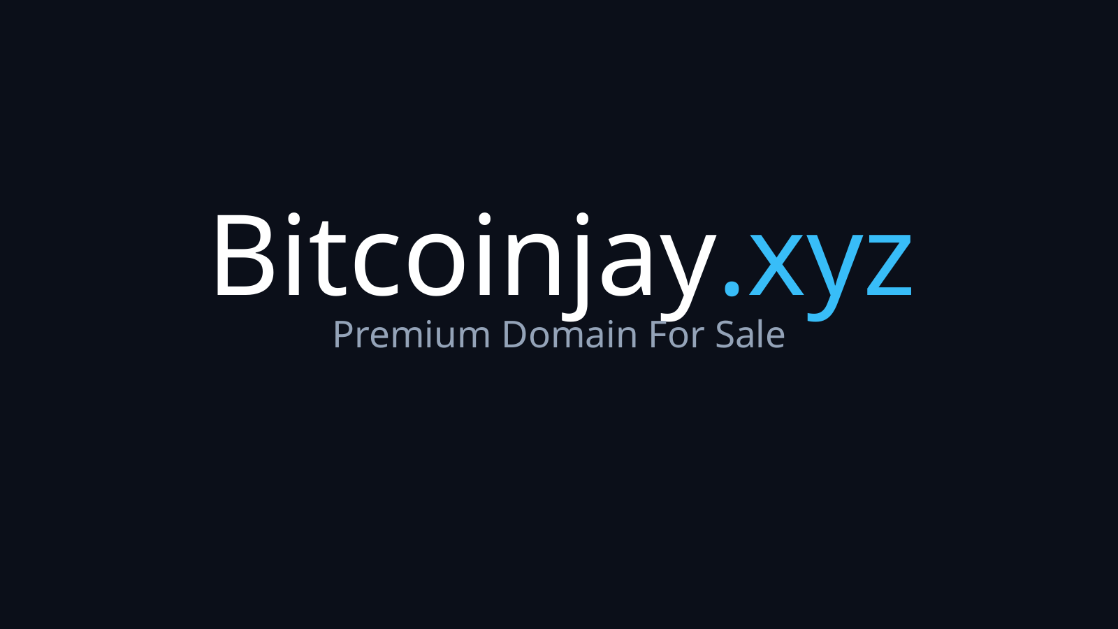Bitcoinjay.xyz logo