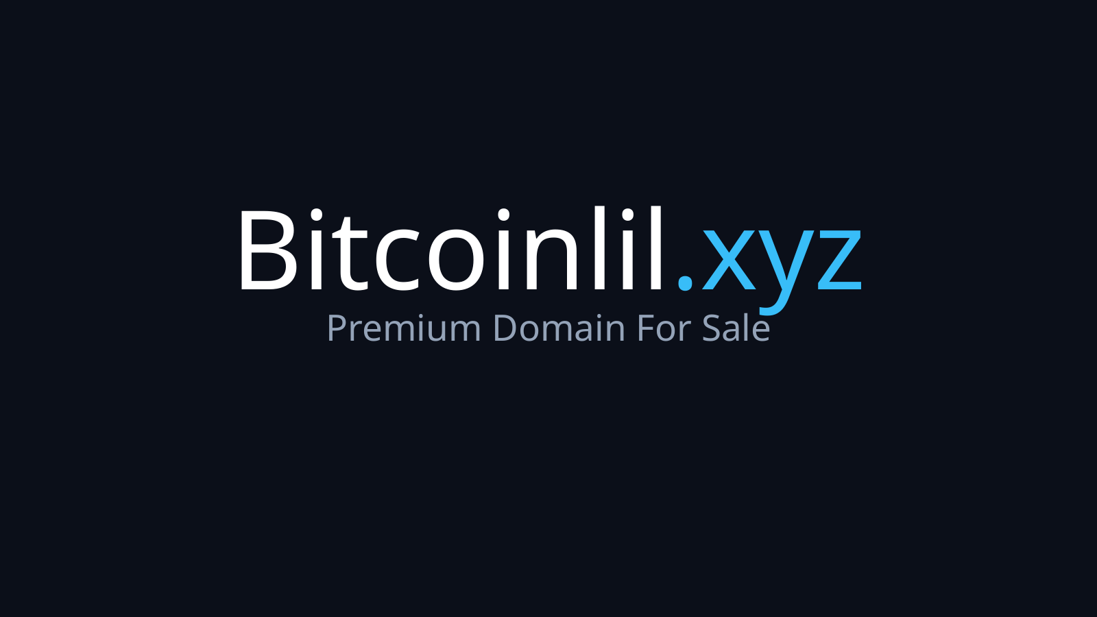Bitcoinlil.xyz logo