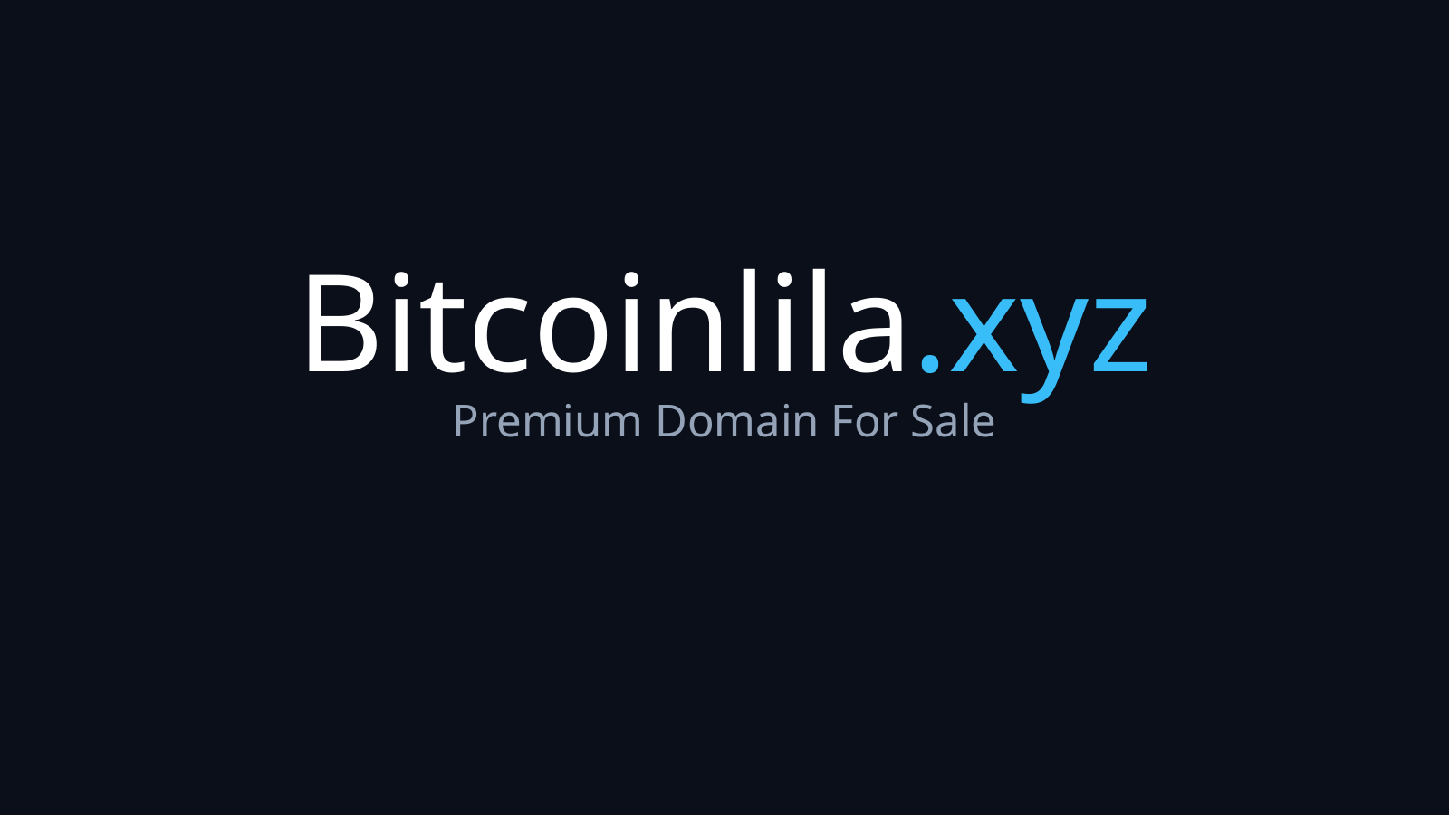 BitcoinLila.xyz logo