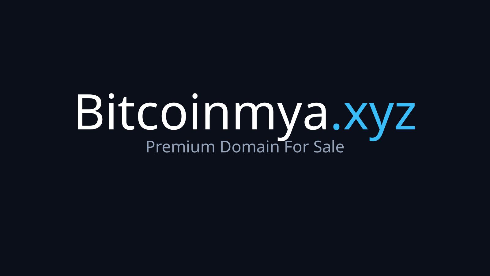 Bitcoinmya.xyz logo