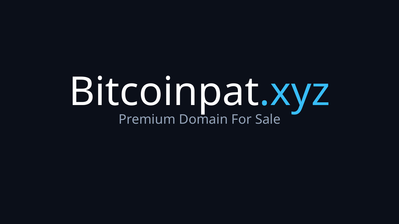 Bitcoinpat.xyz logo