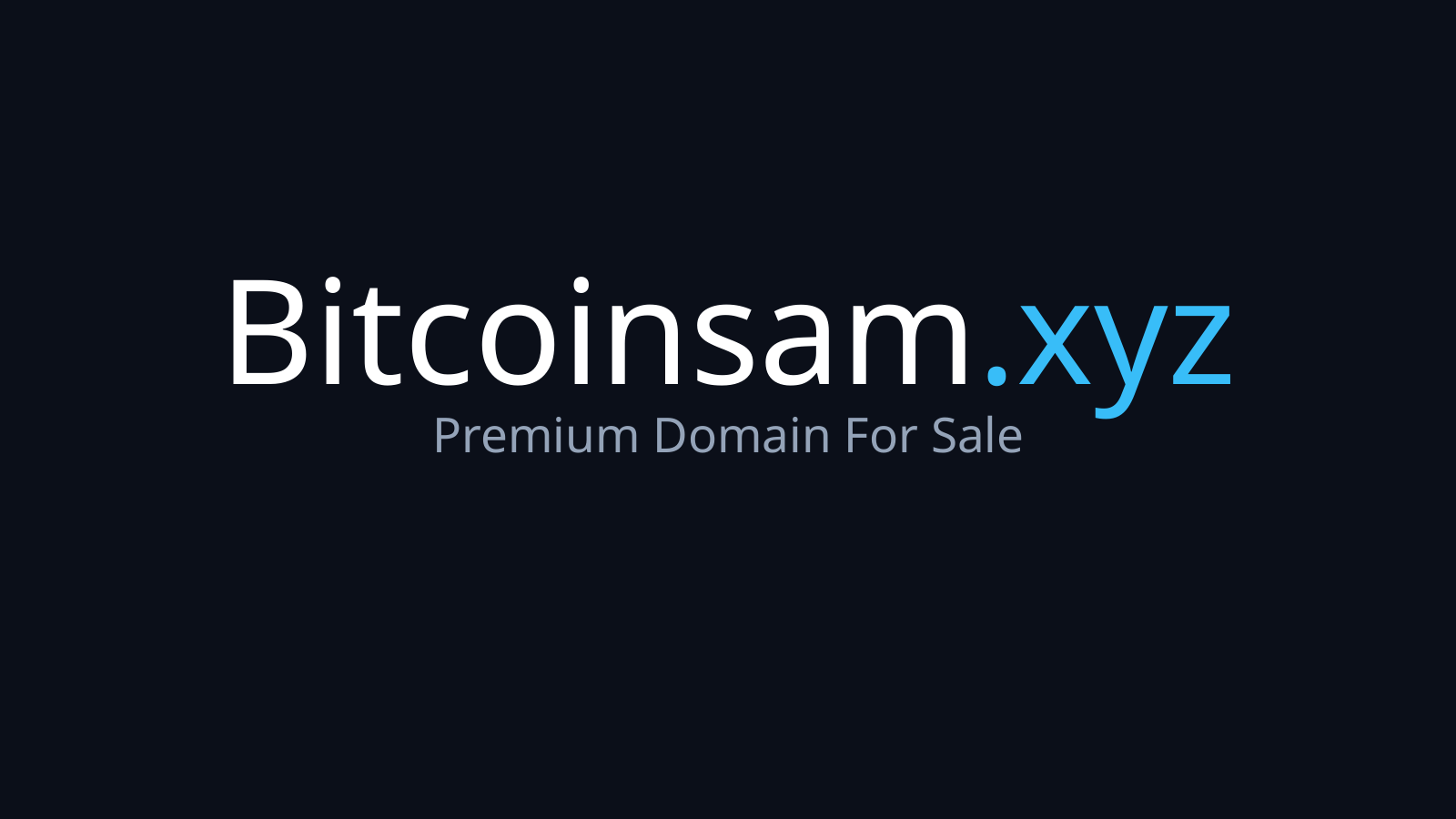 Bitcoinsam.xyz logo