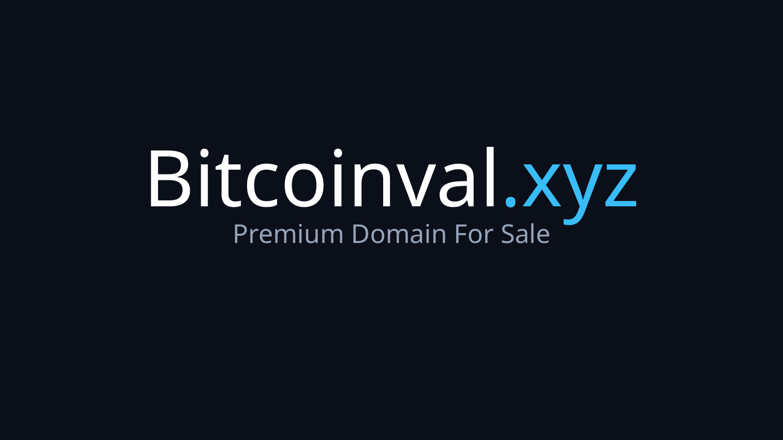 BitcoinVal.xyz logo
