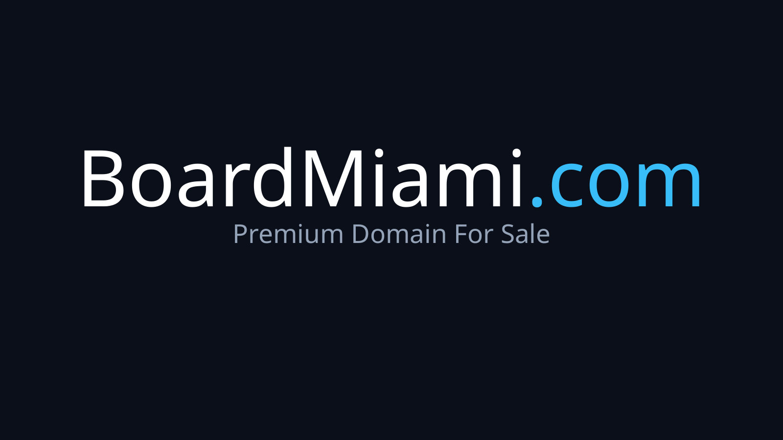 BoardMiami.com logo