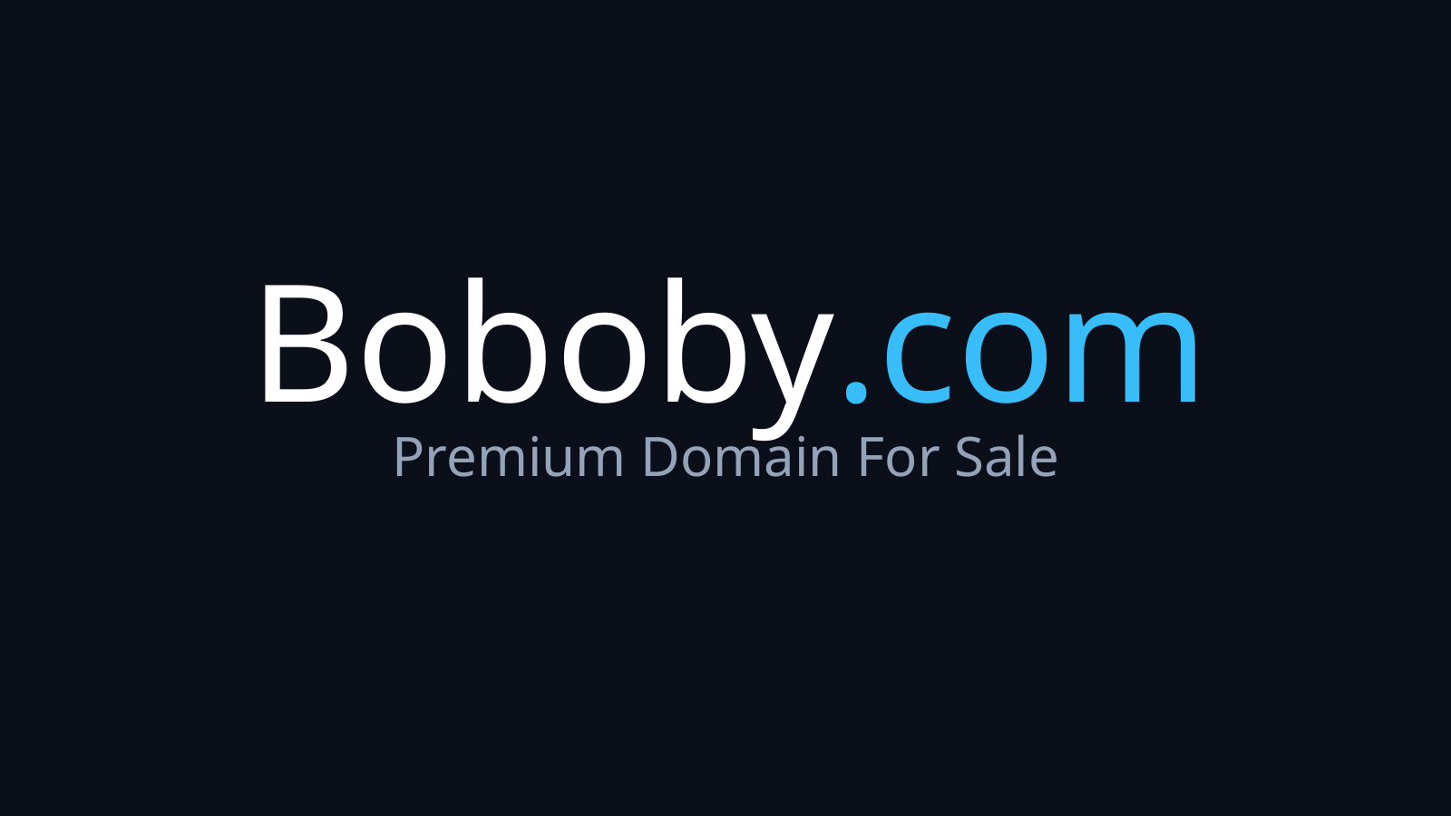 Boboby.com logo