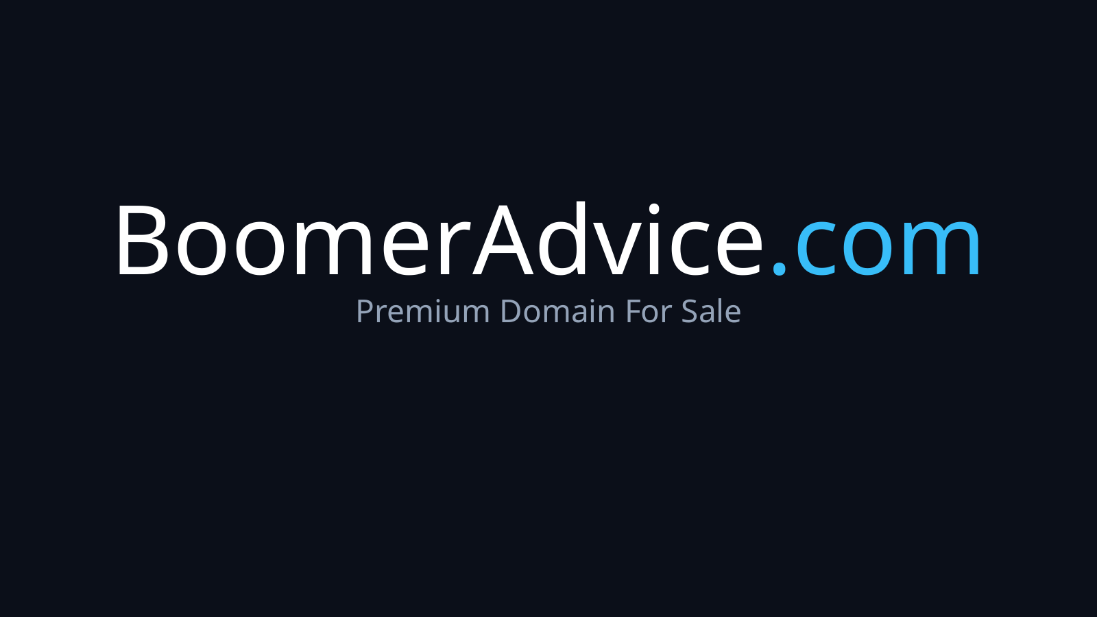 BoomerAdvice.com logo