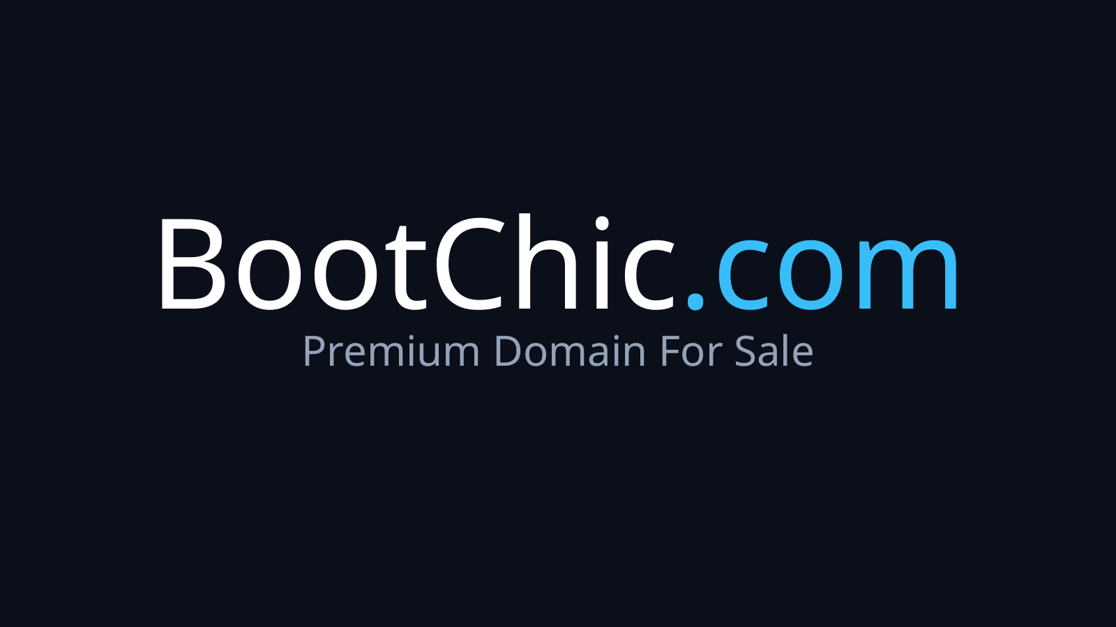 BootChic.com logo
