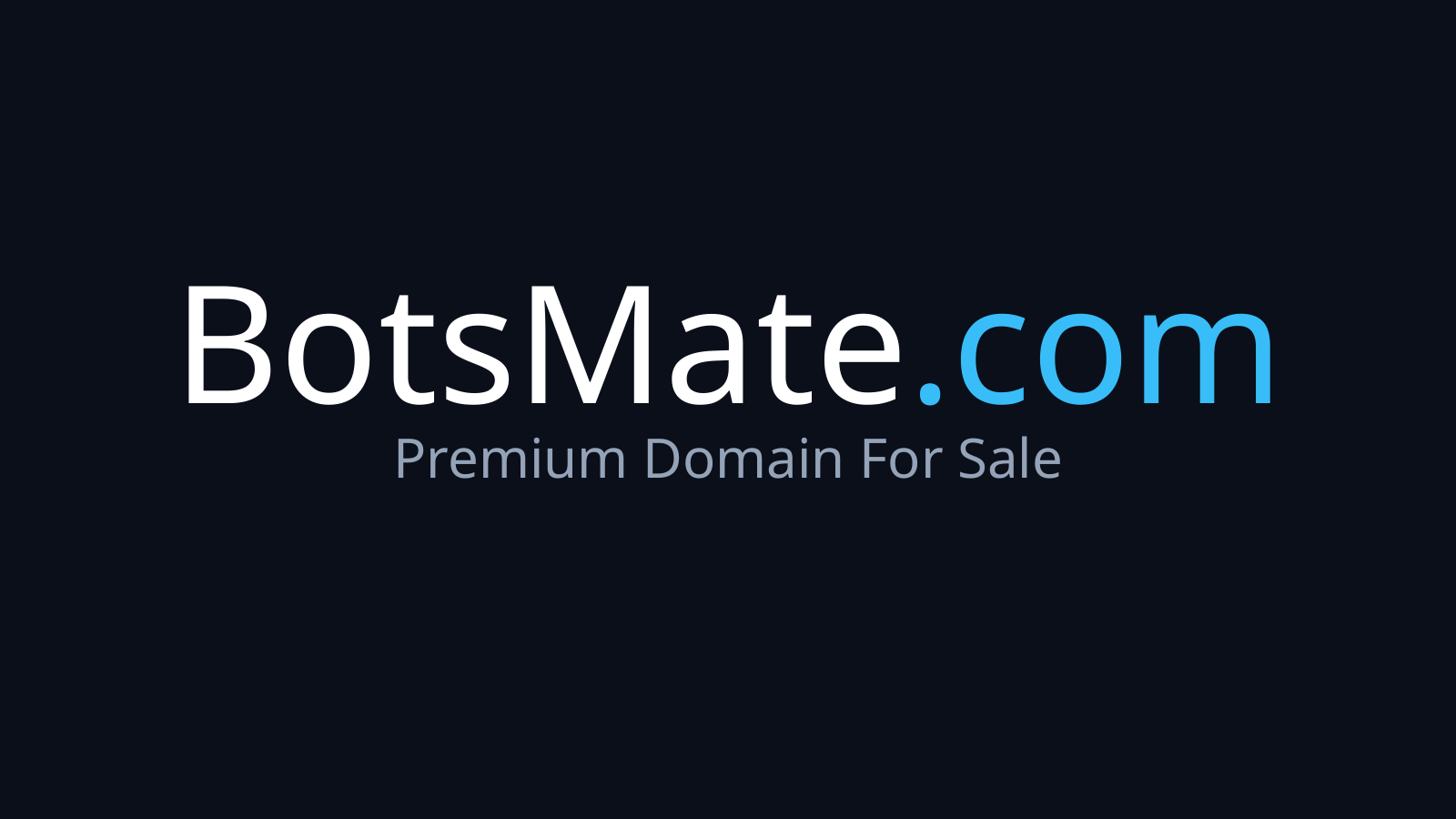 BotsMate.com logo