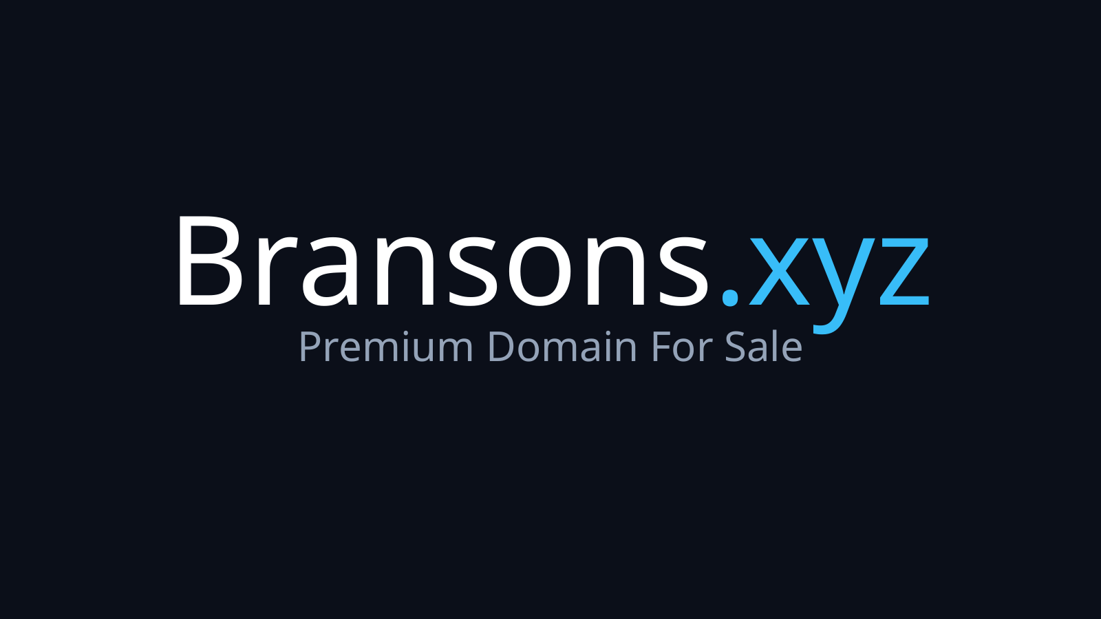 Bransons.xyz logo