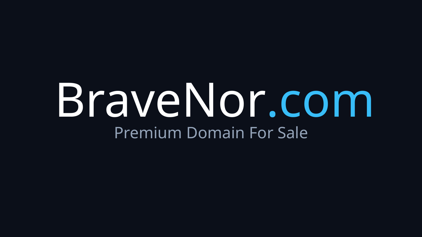 Bravenor.com logo