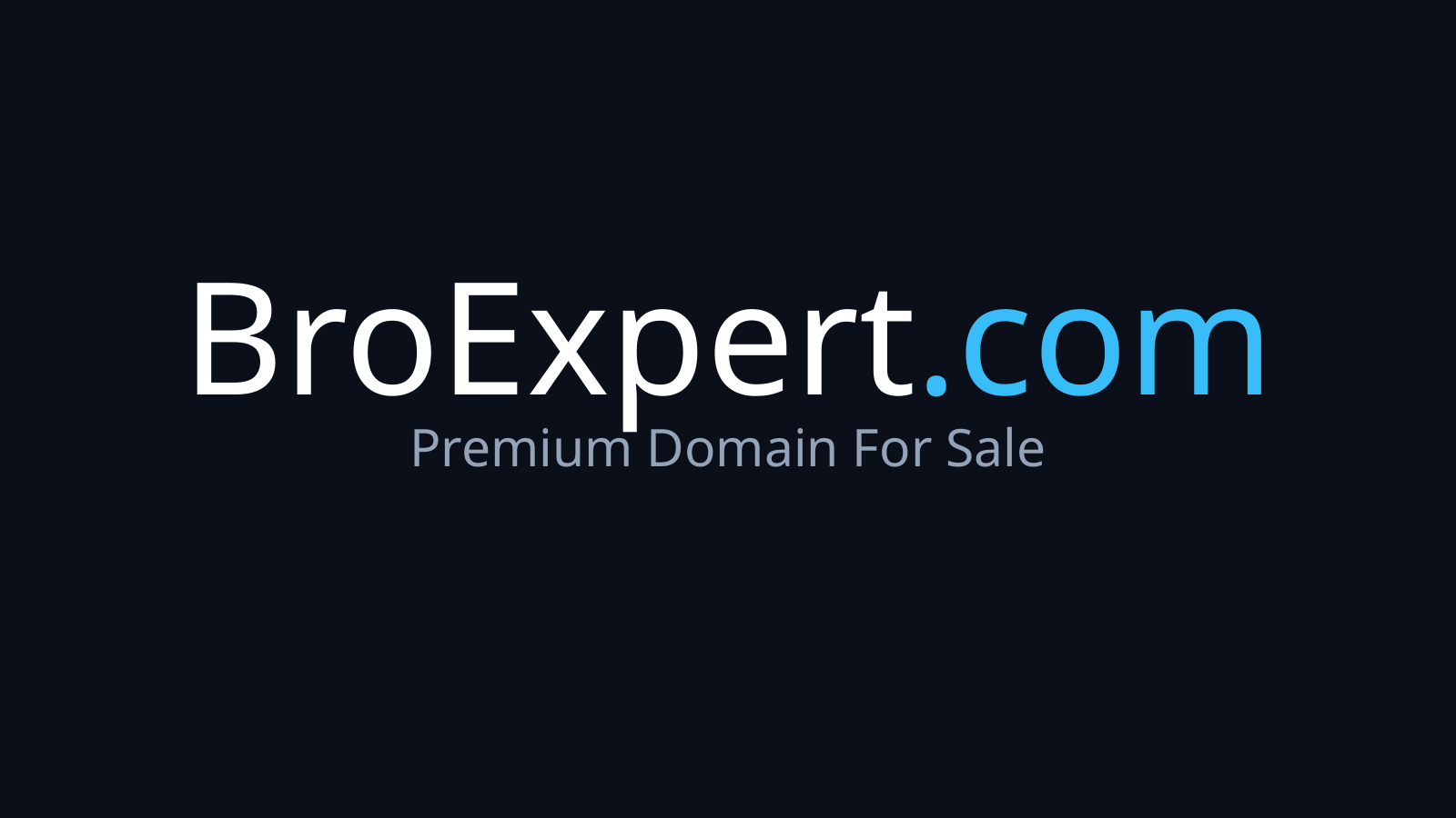BroExpert.com logo