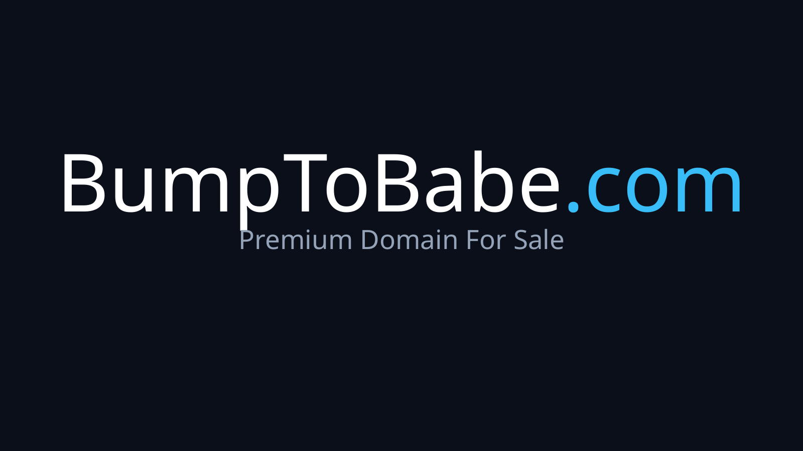 BumpToBabe.com logo