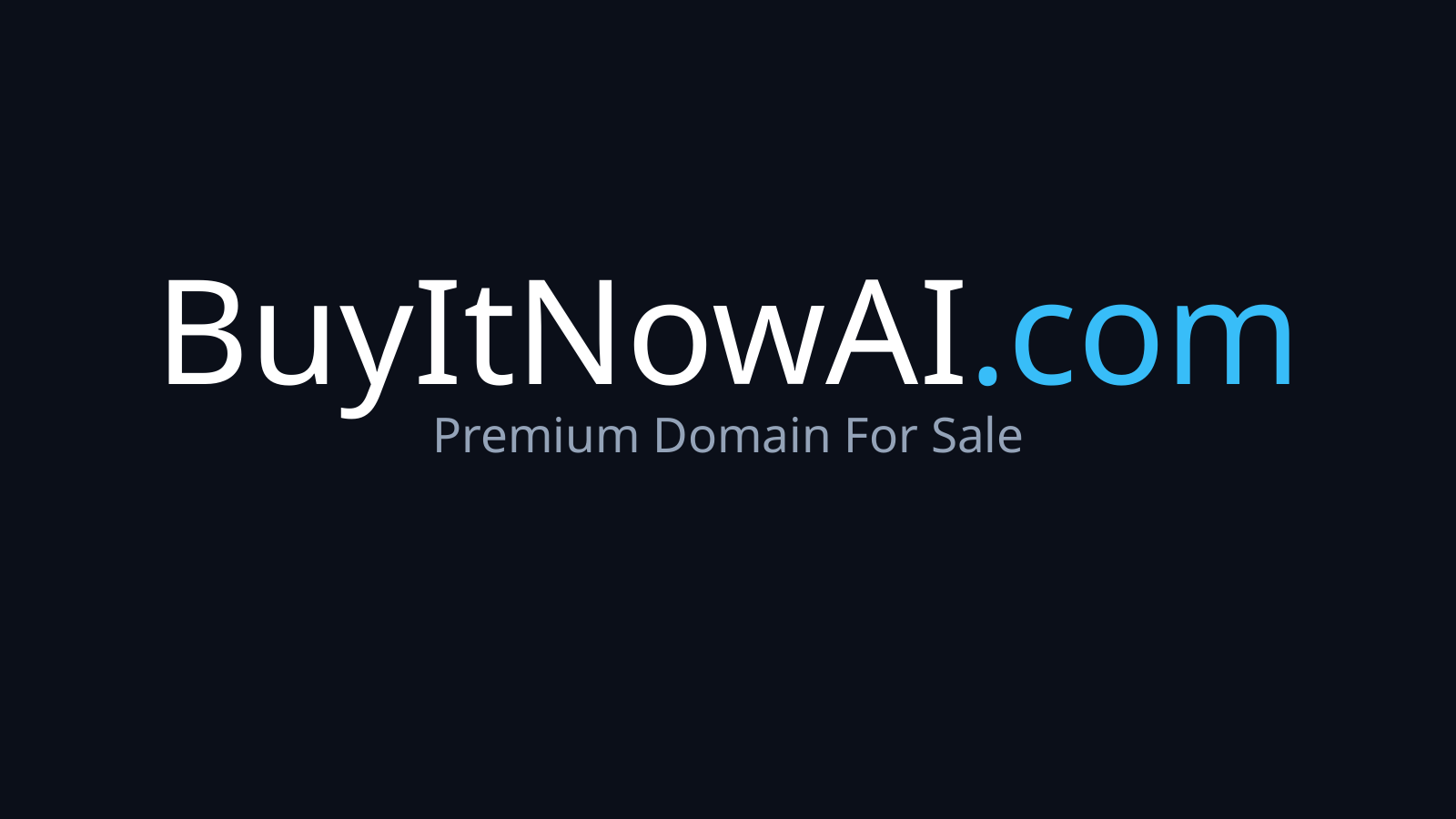 BuyItNowAI.com logo