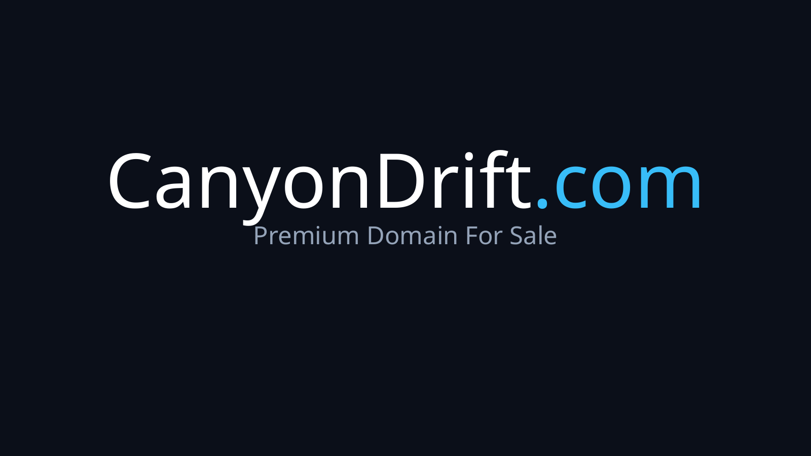 CanyonDrift.com logo