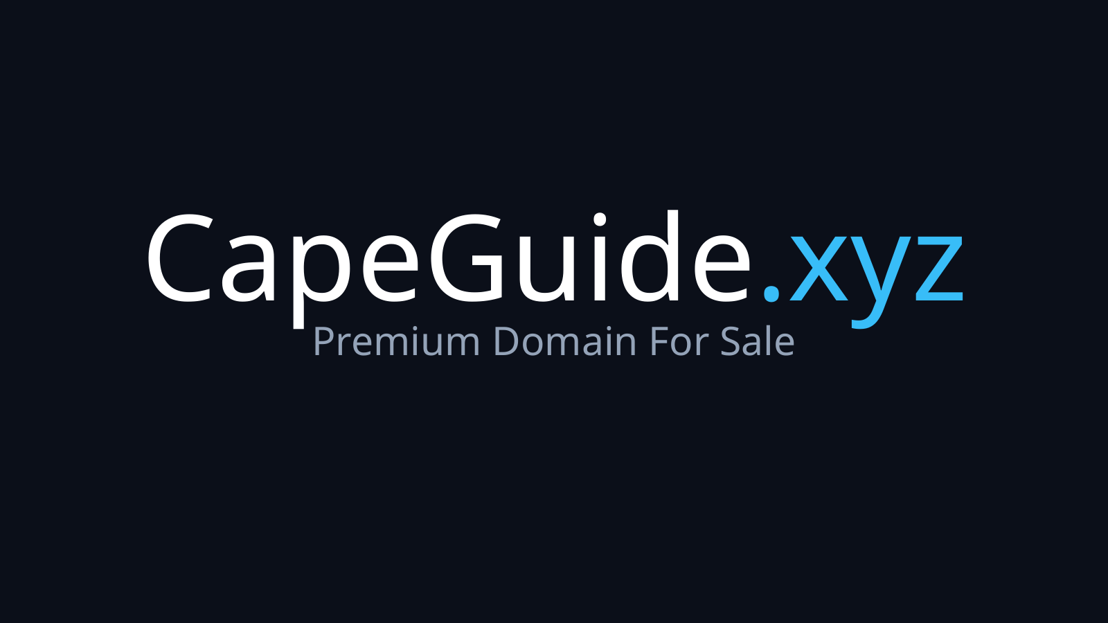 CapeGuide.xyz logo