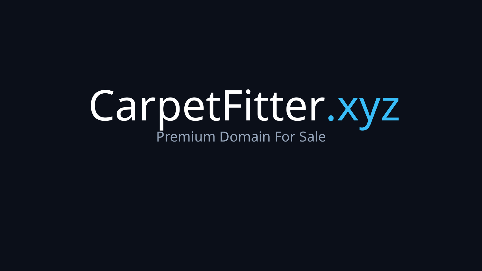 CarpetFitter.xyz logo