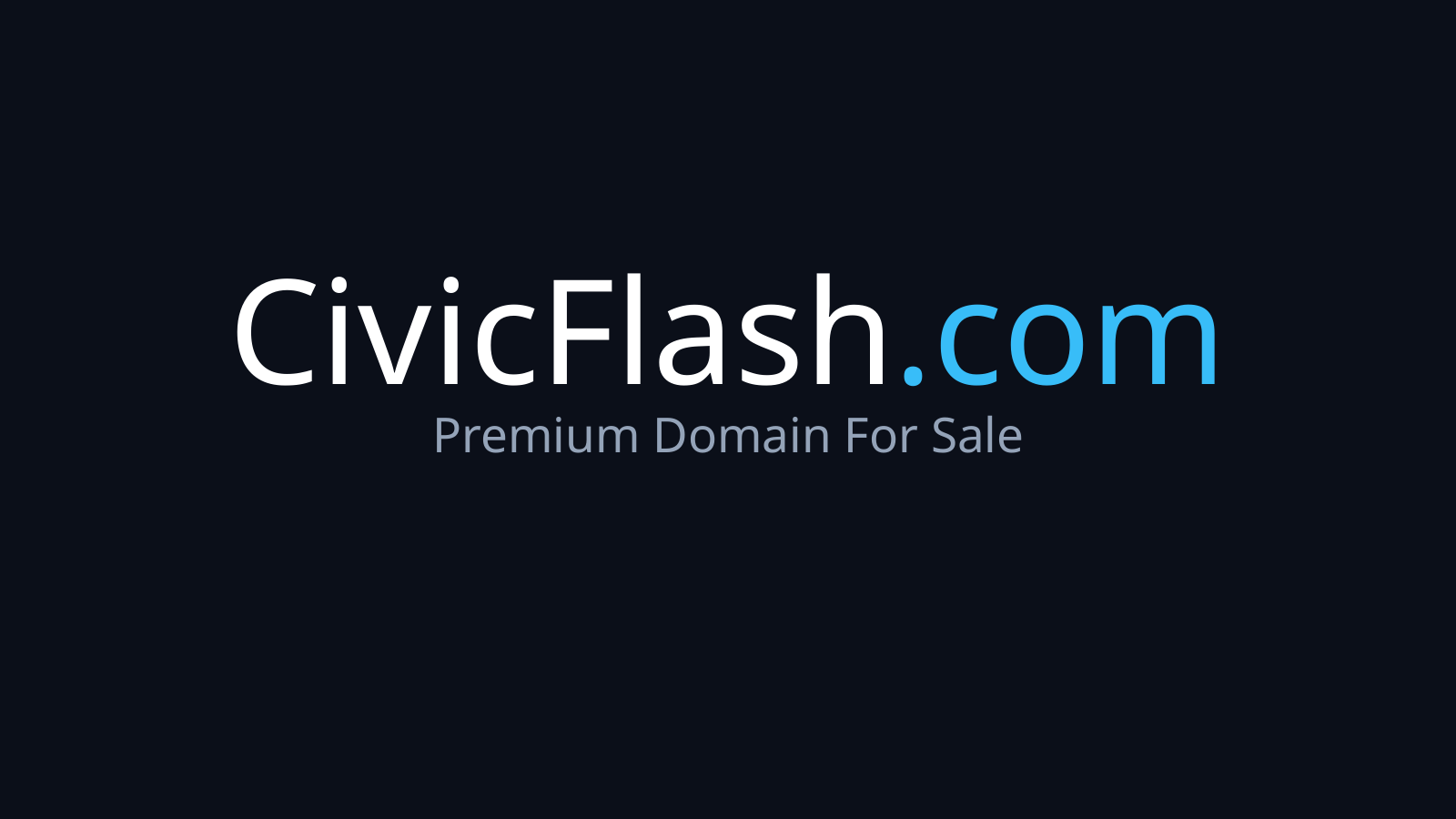CivicFlash.com logo
