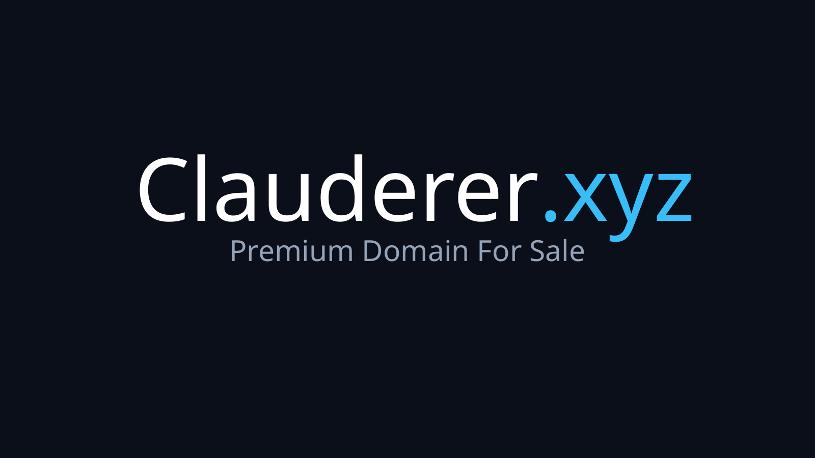 Clauderer.xyz logo
