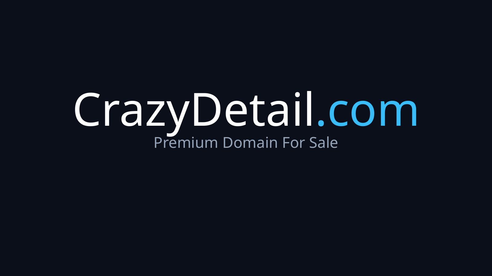 CrazyDetail.com logo